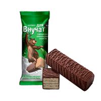 Glazed sweets FOR GRANDCHILDREN with cream-chocolate flavour